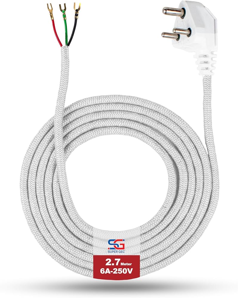 Buy Super GEC Multi Purpose Extension Cord | 3 Pin Top 6A 250V